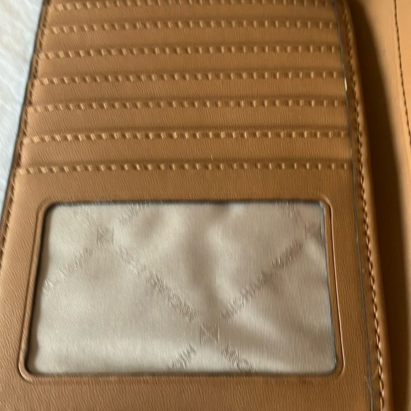 Michael Kors: Brown Passport Holder- card slots - Picture 8 of 14
